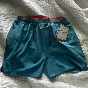 Rhône men’s work out shorts with liner
